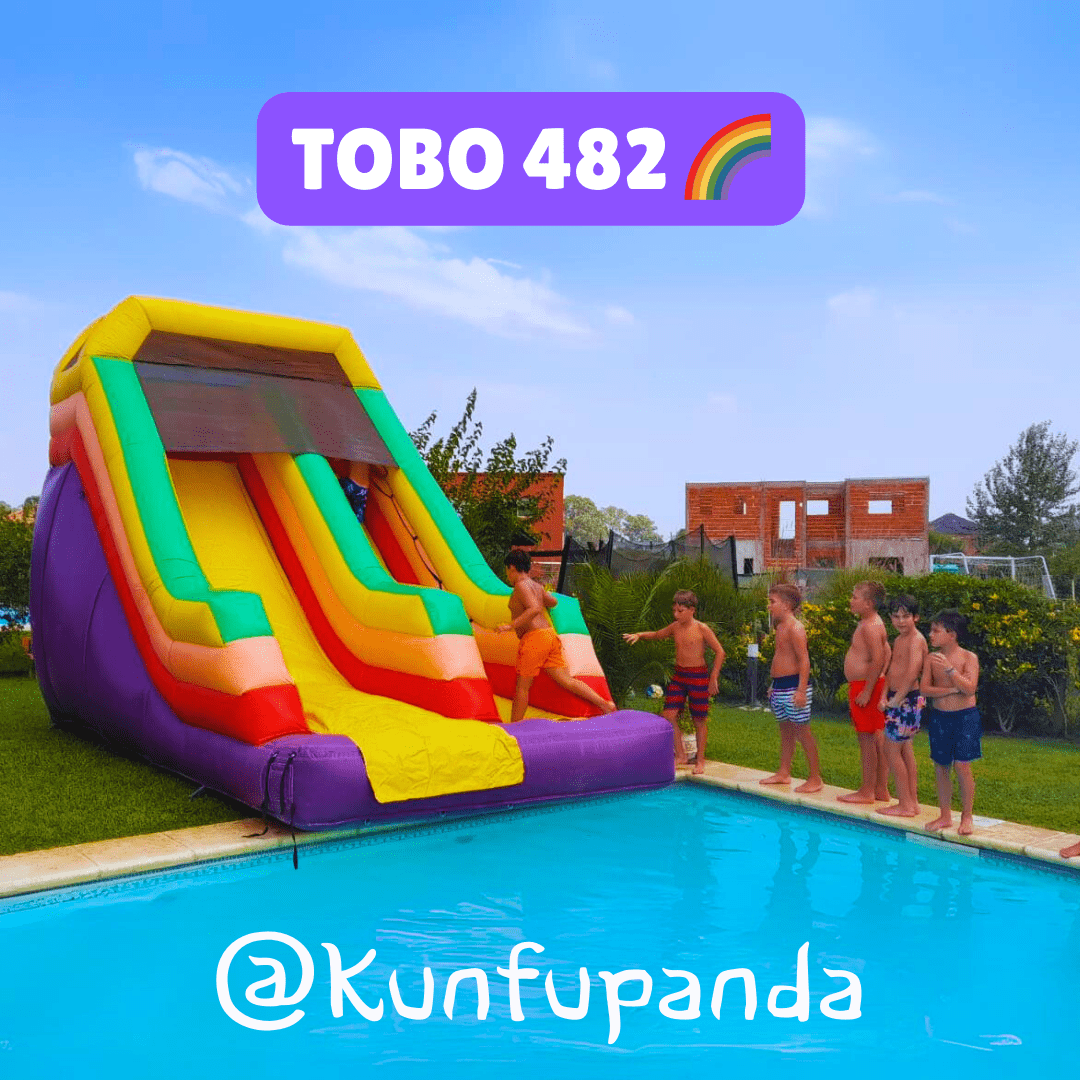 Tobogan colorido