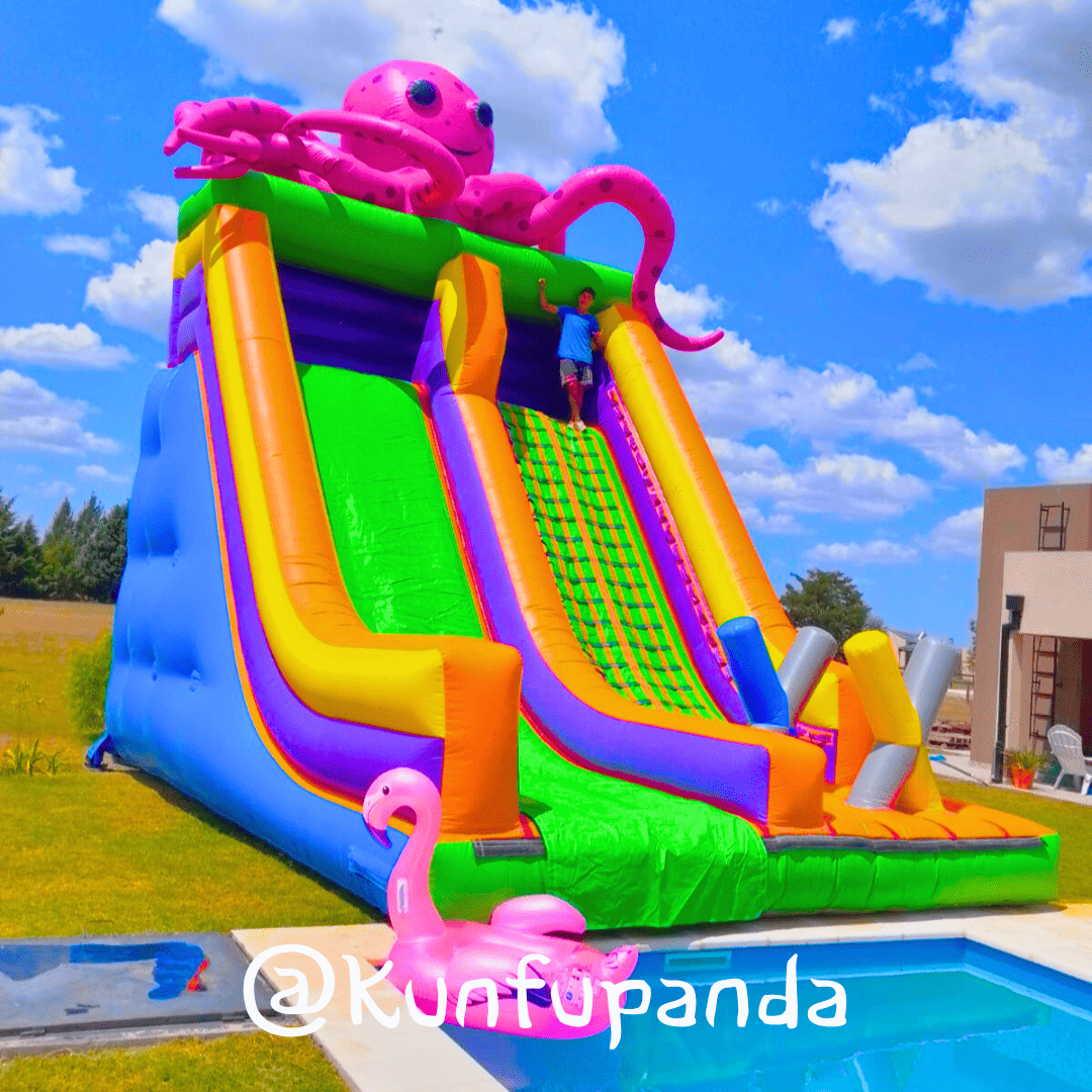 Inflables para borde de pileta para colonias de vacaciones