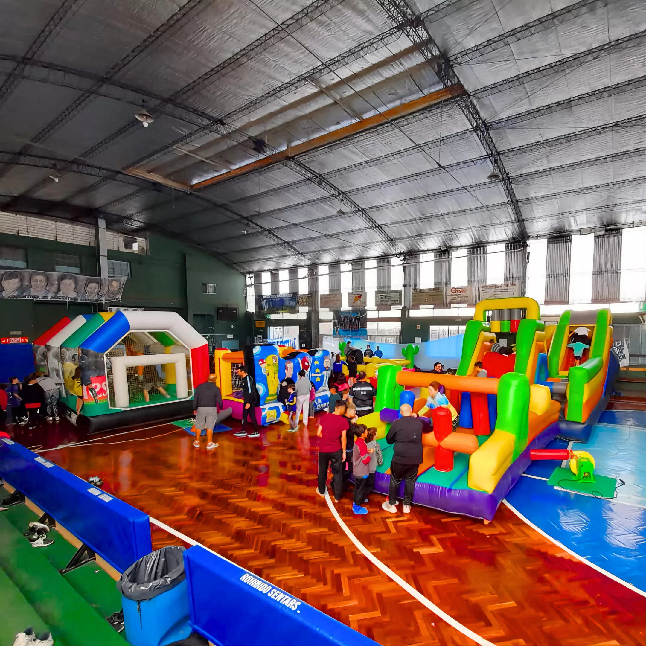 Inflable en acción 5