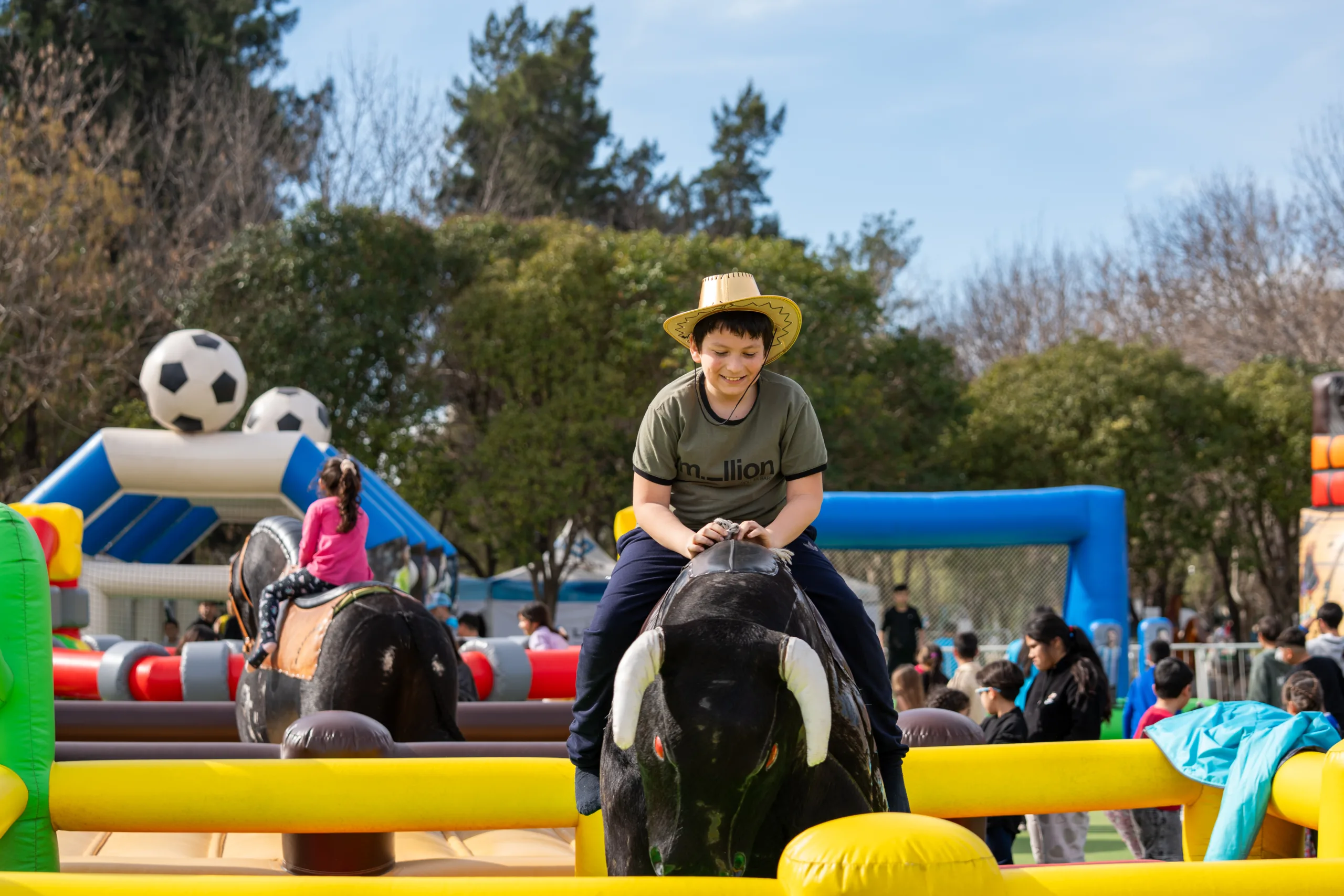 Inflable en acción 1