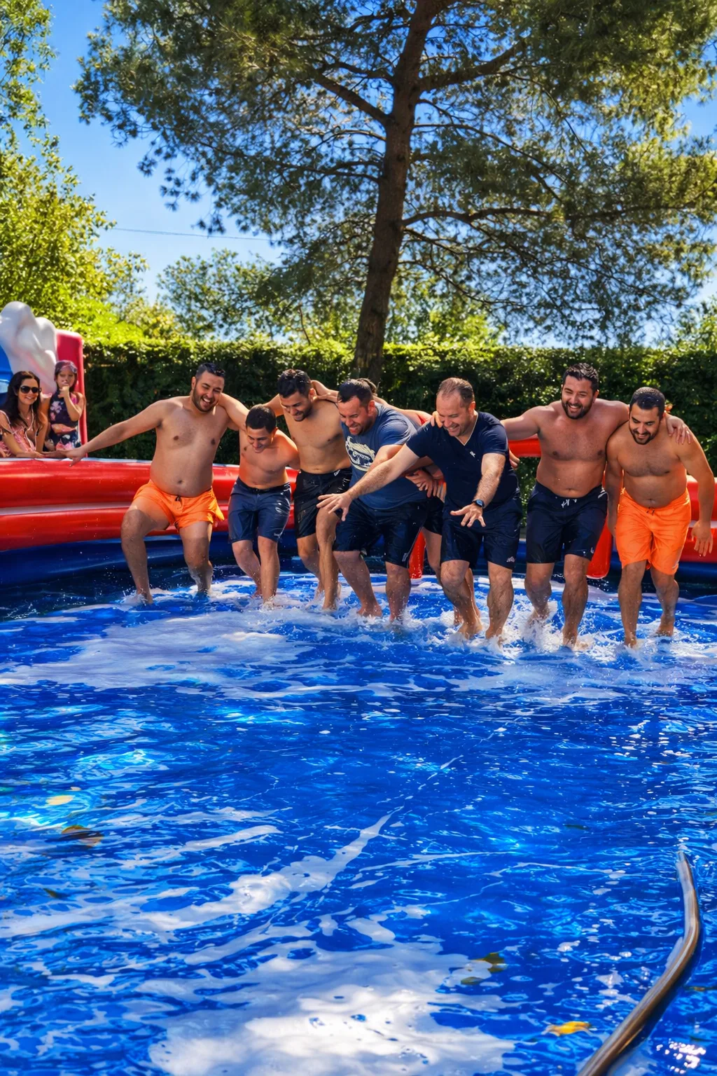 Canchas jabonosas para colonias de vacaciones